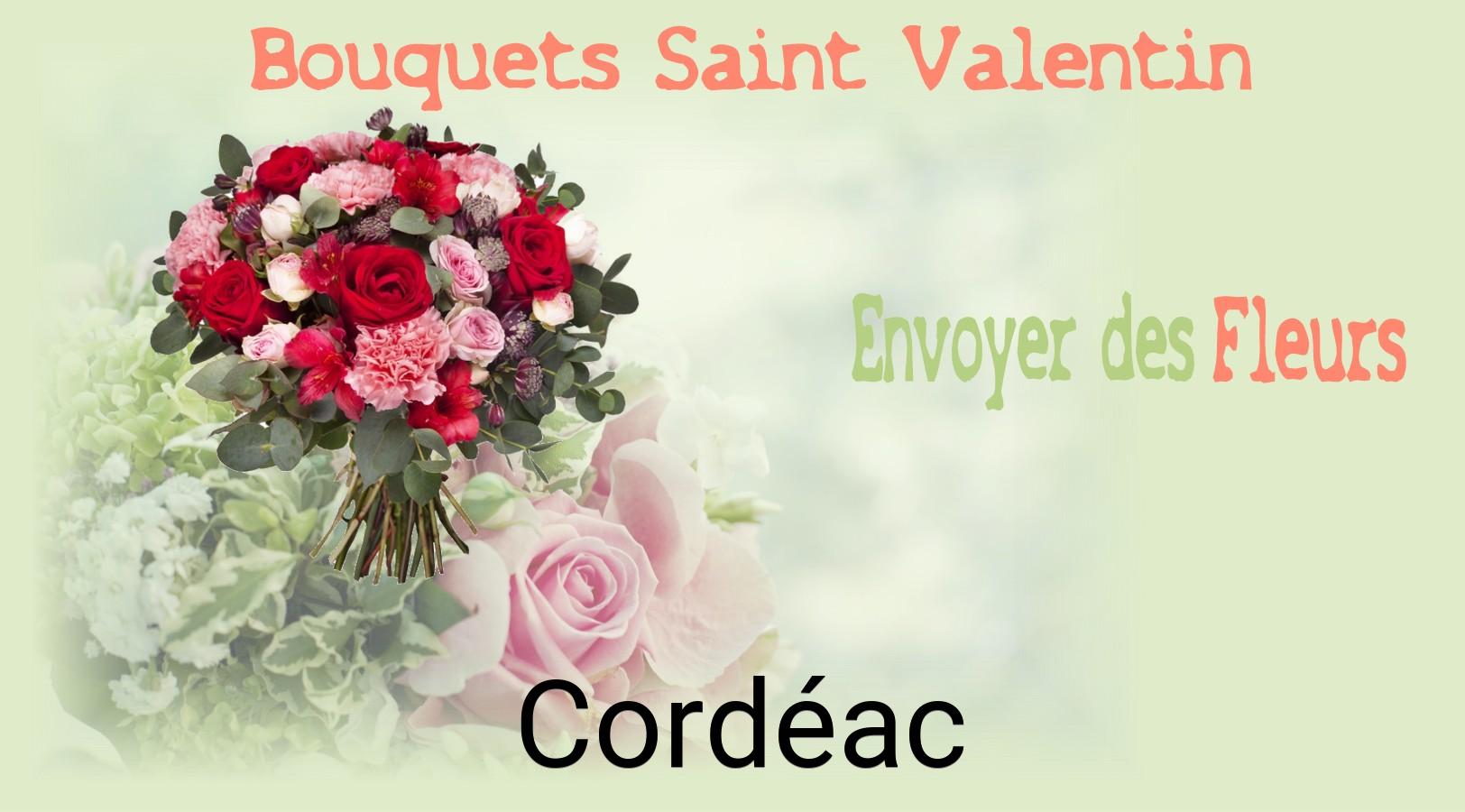 Roses de Saint-Valentin livrées à Cordéac